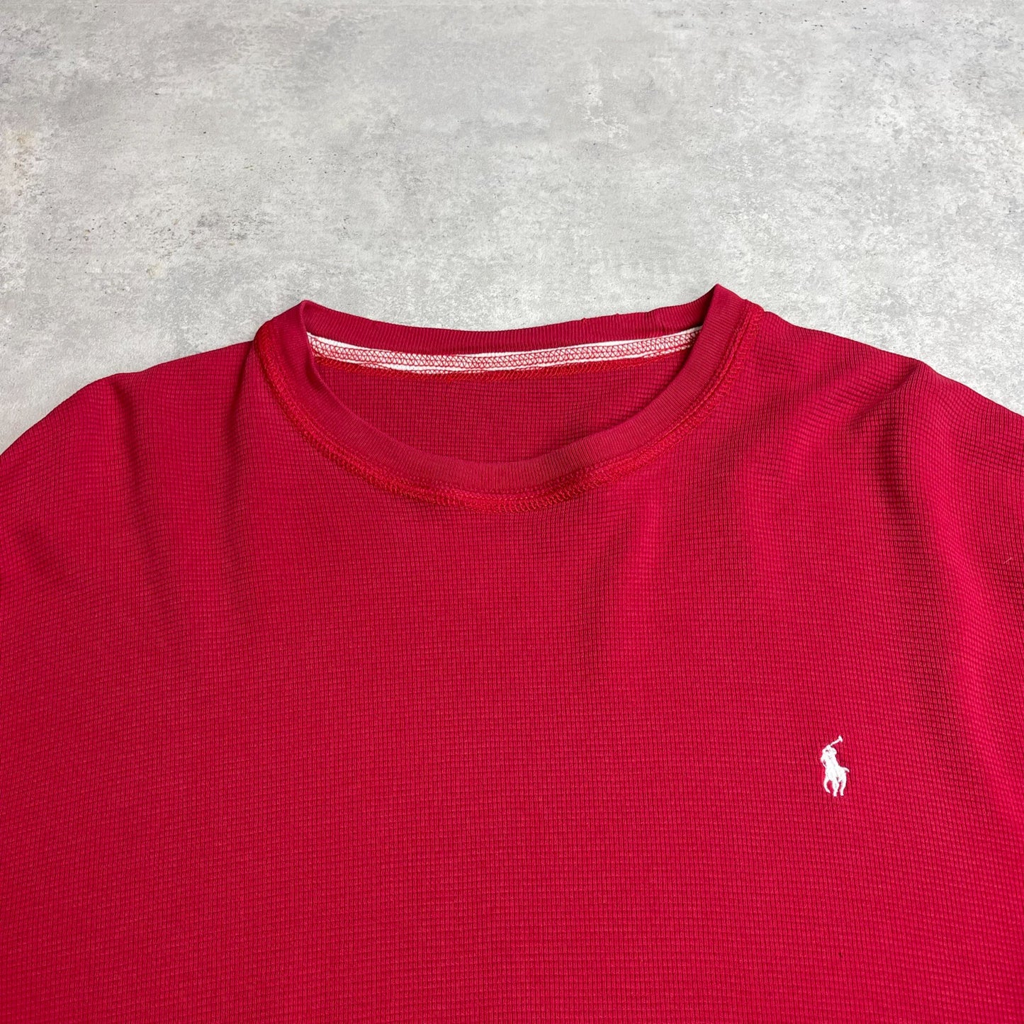 Ralph Lauren piros környakú pulóver