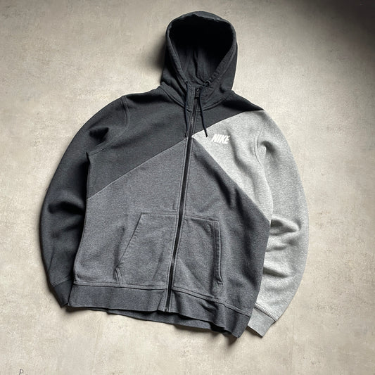 Nike geometric zipup hoodie