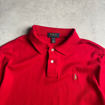 Ralph Lauren piros pólóing