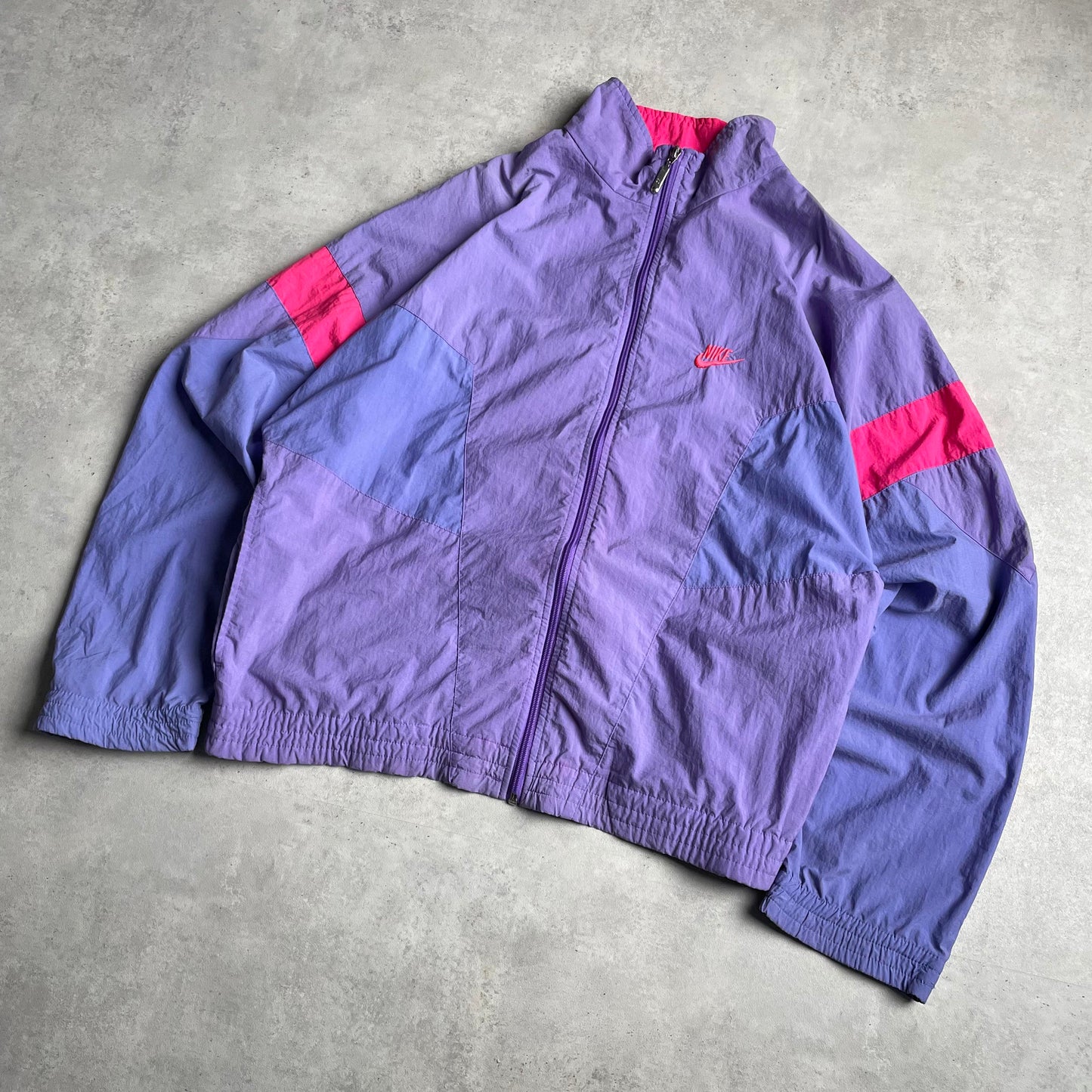 Vintage 80's Nike lila széldzseki