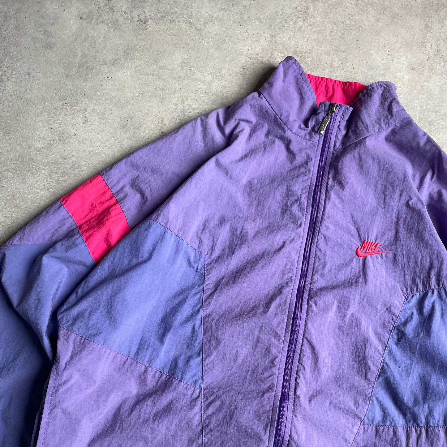 Vintage 80's Nike lila széldzseki