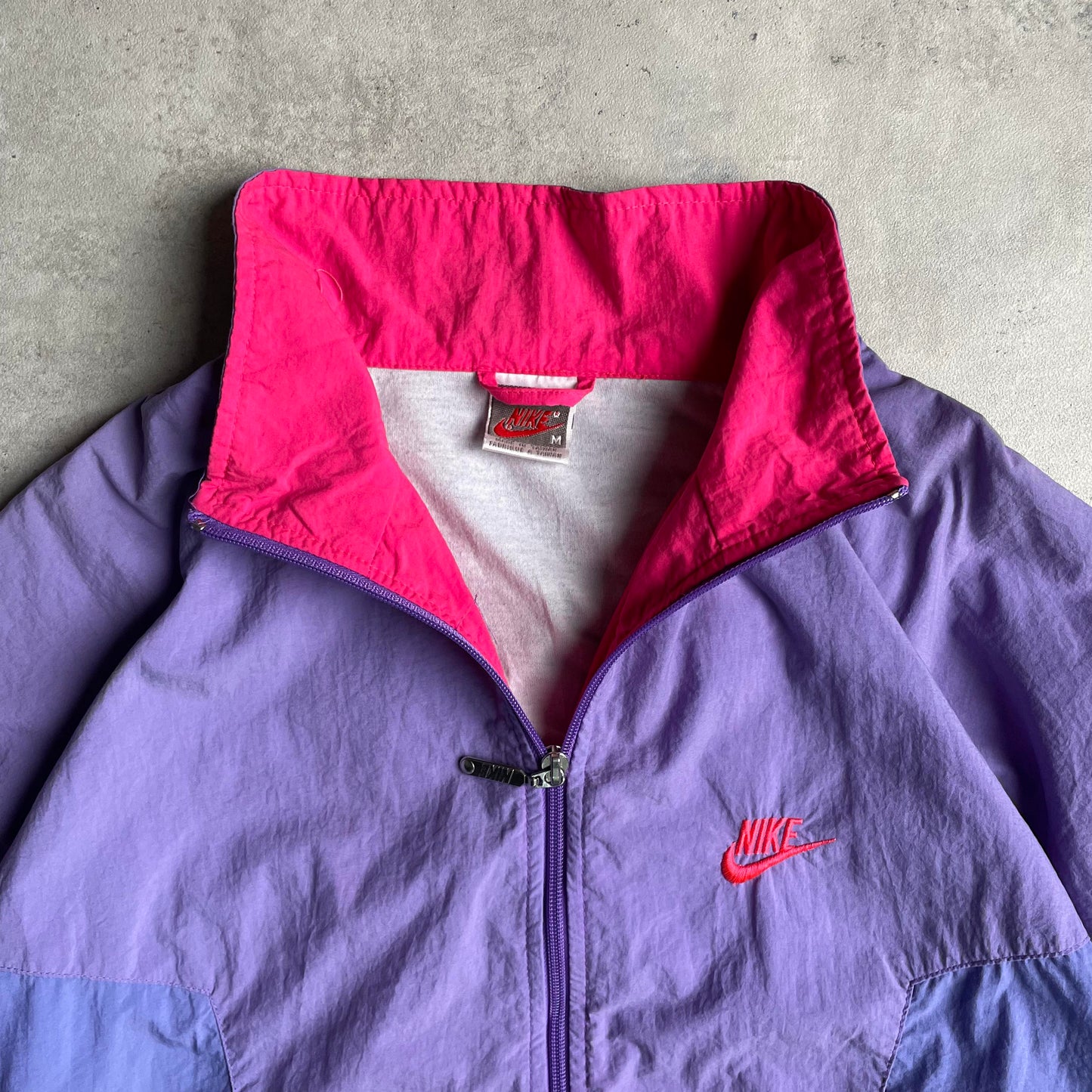 Vintage 80's Nike lila széldzseki