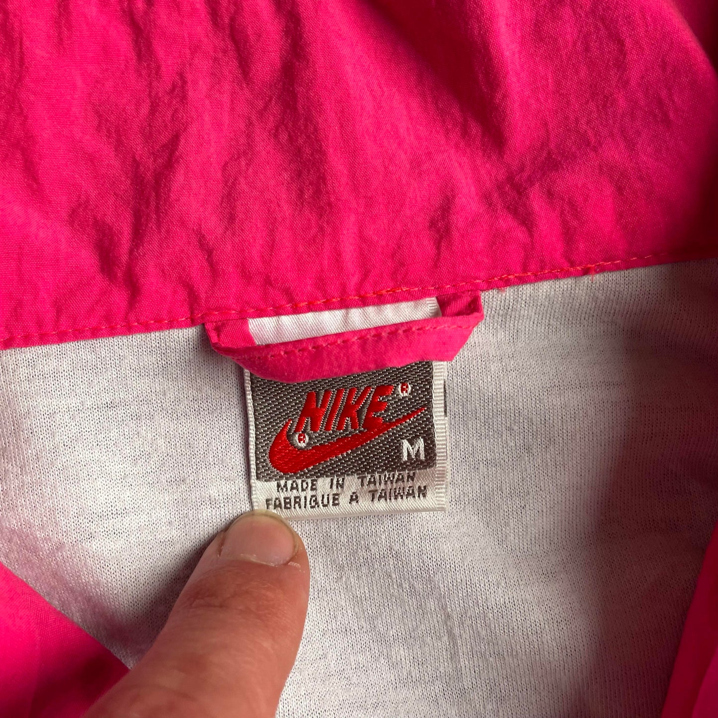 Vintage 80's Nike lila széldzseki