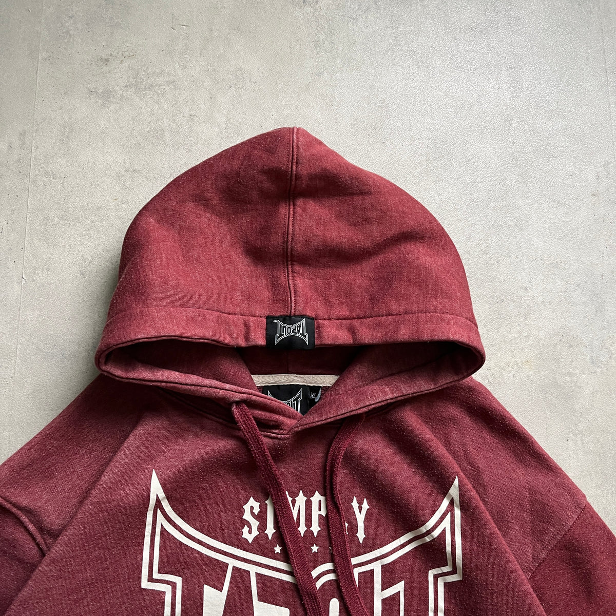 Tapout big logo hoodie