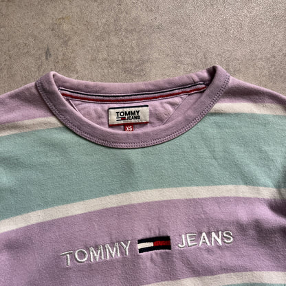 Tommy Jeans csíkos pulcóver