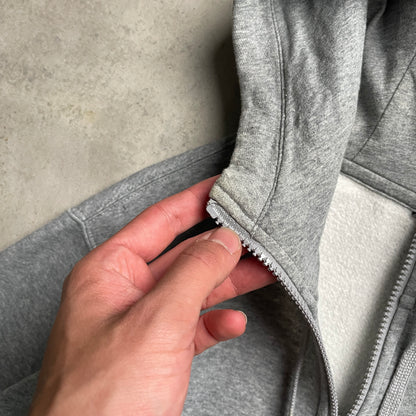 Nike club logo zipup hoodie