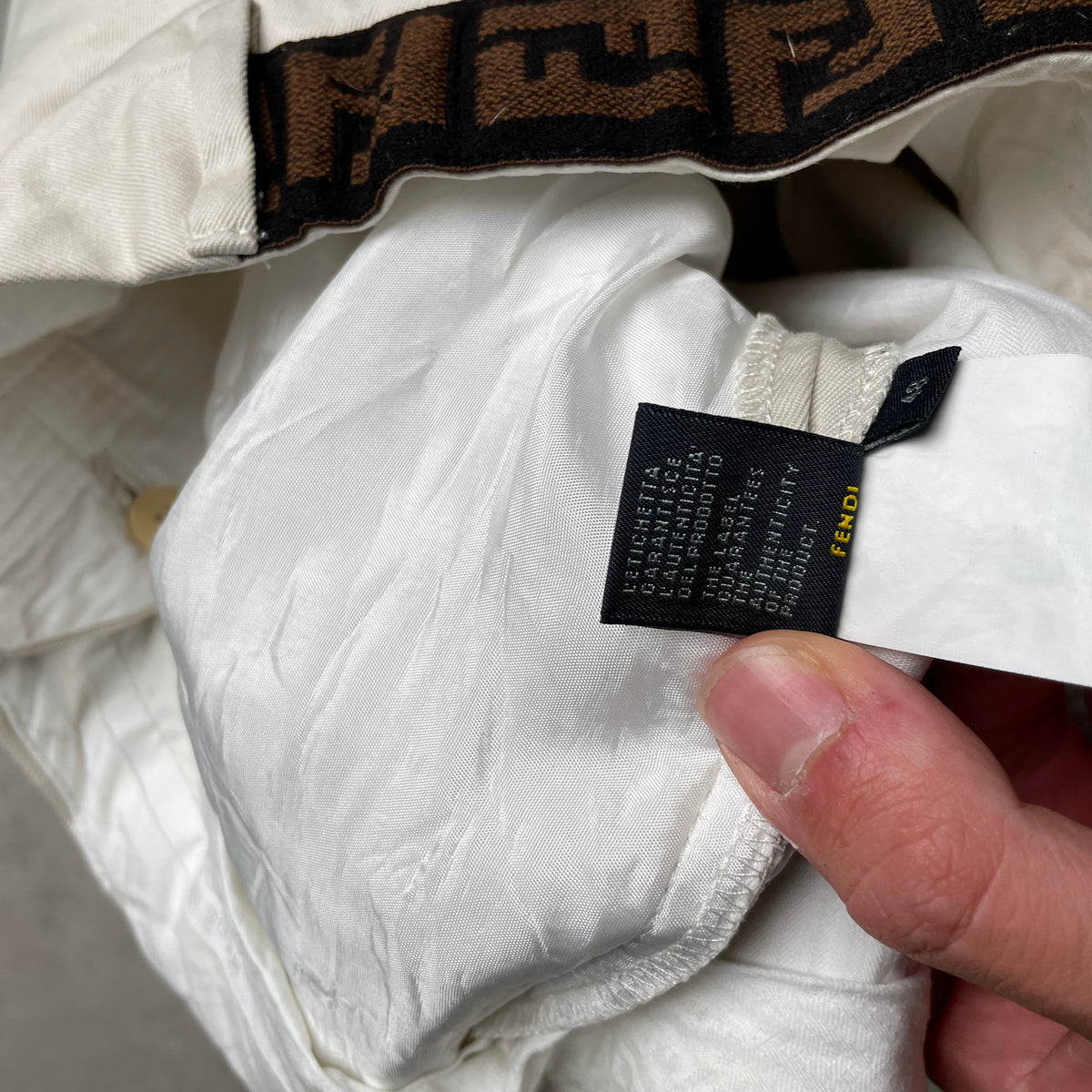 Fendi chino nadrág
