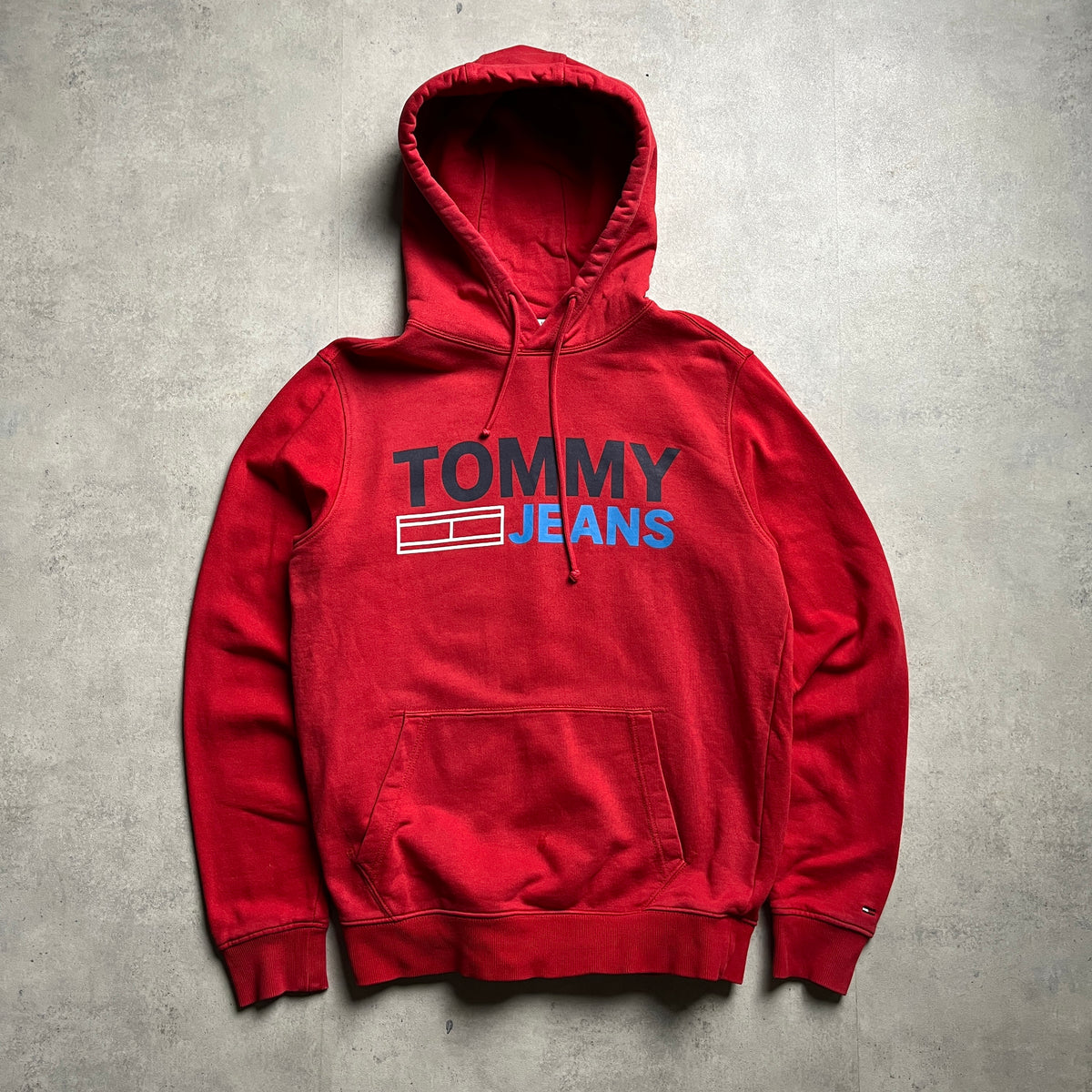 Tommy Jeans piros hoodie