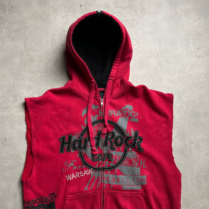 Hard Rock Café Warsaw sleveless hoodie