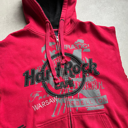 Hard Rock Café Warsaw sleveless hoodie