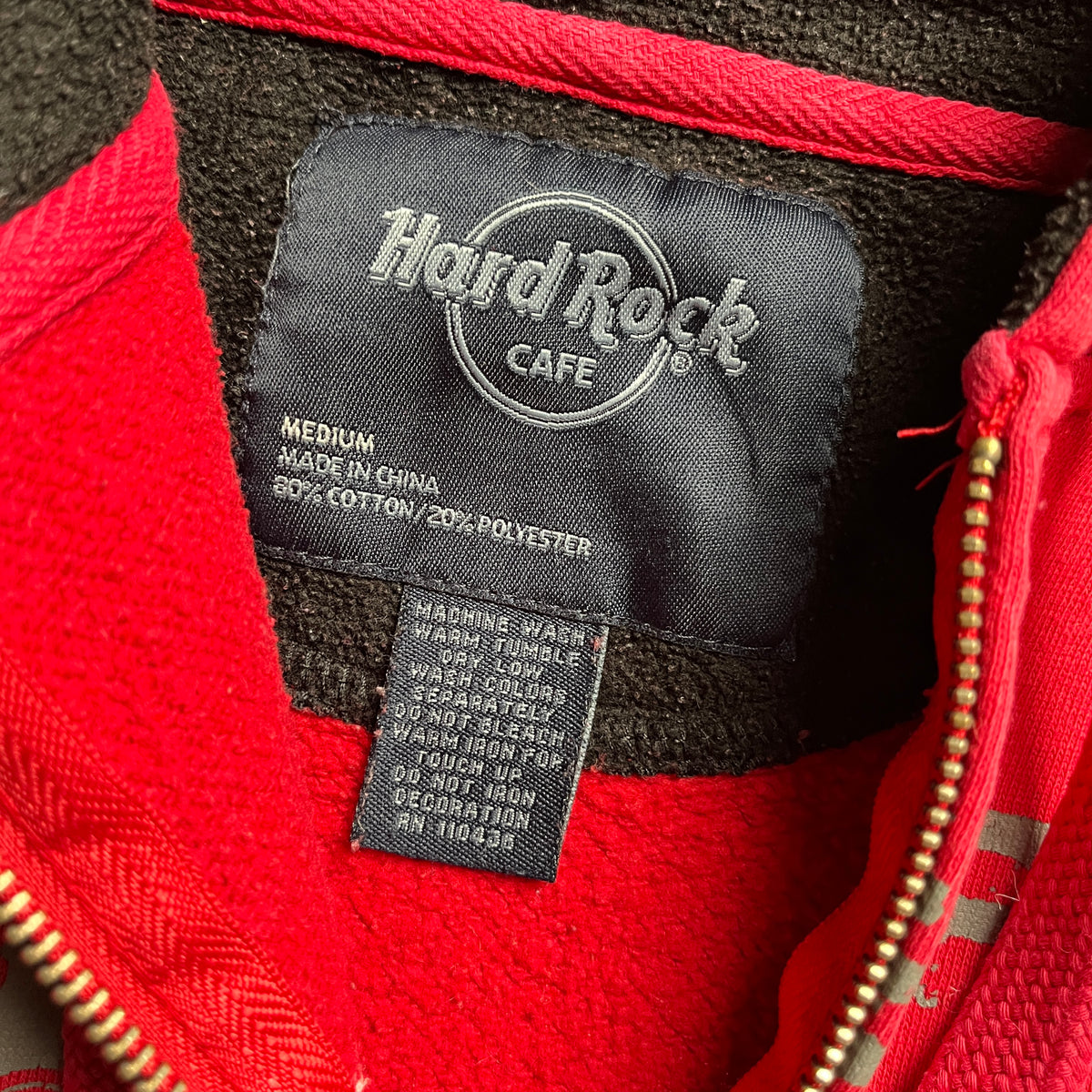 Hard Rock Café Warsaw sleveless hoodie