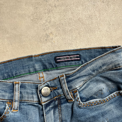 Tommy Hilfiger strasszos skinny farmernadrág