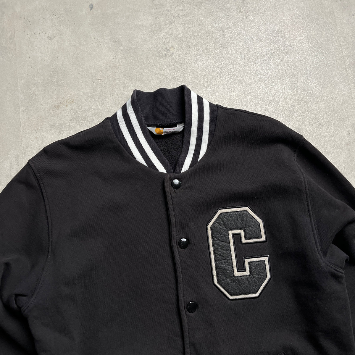 Carhartt fekete varsity style pulóver