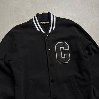 Carhartt fekete varsity style pulóver