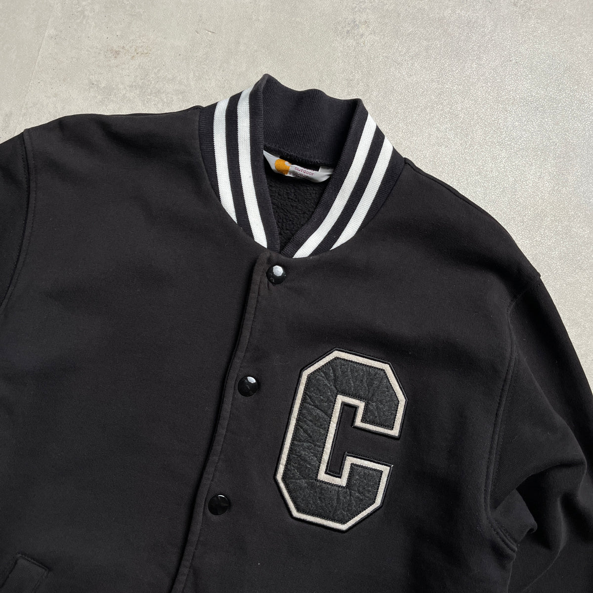 Carhartt fekete varsity style pulóver