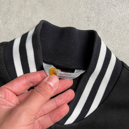 Carhartt fekete varsity style pulóver