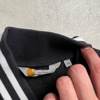 Carhartt fekete varsity style pulóver