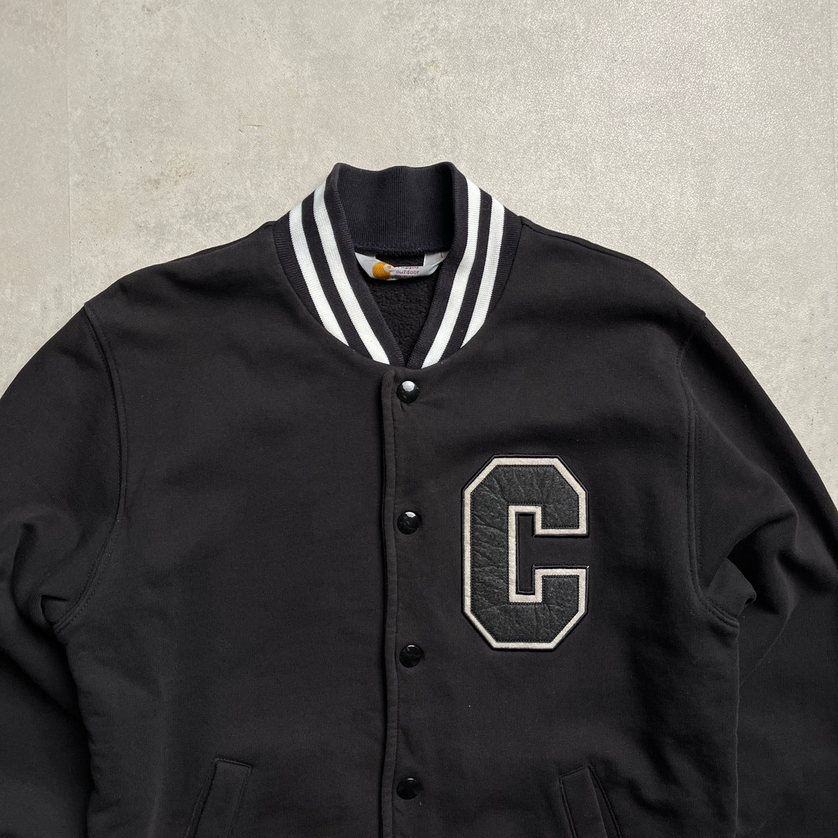 Carhartt fekete varsity style pulóver