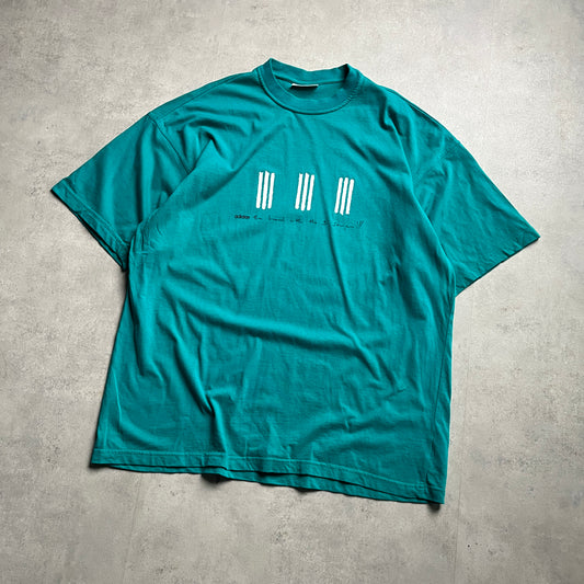 Adidas zöld graphic póló