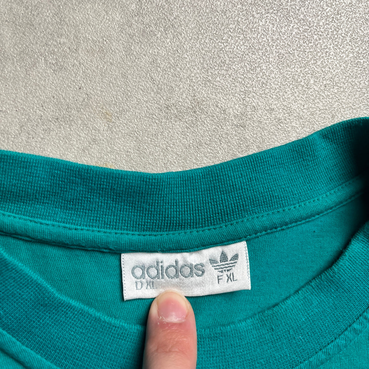 Adidas zöld graphic póló