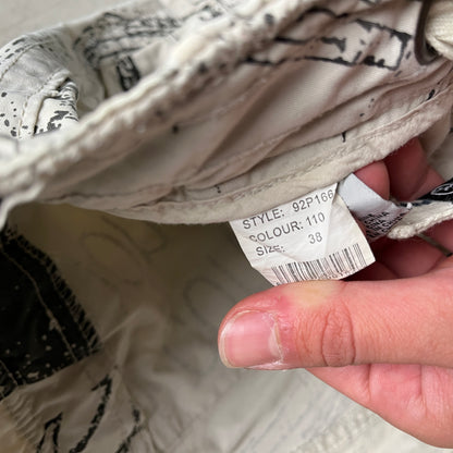 Desigual graphic cargo shorts