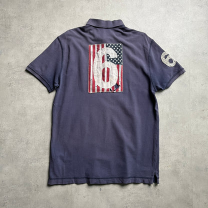 Ralph Lauren Polo Jeans Co. distressed pólóing