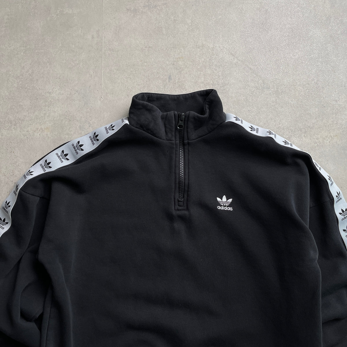 Adidas taped quaterzip melegítőfelső