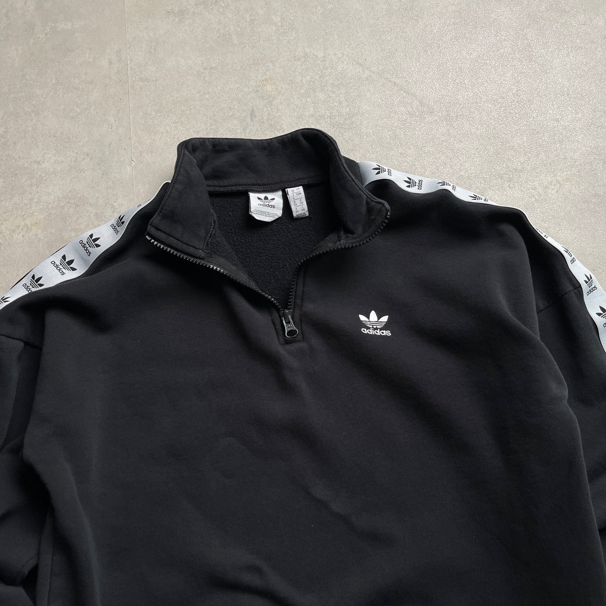 Adidas taped quaterzip melegítőfelső
