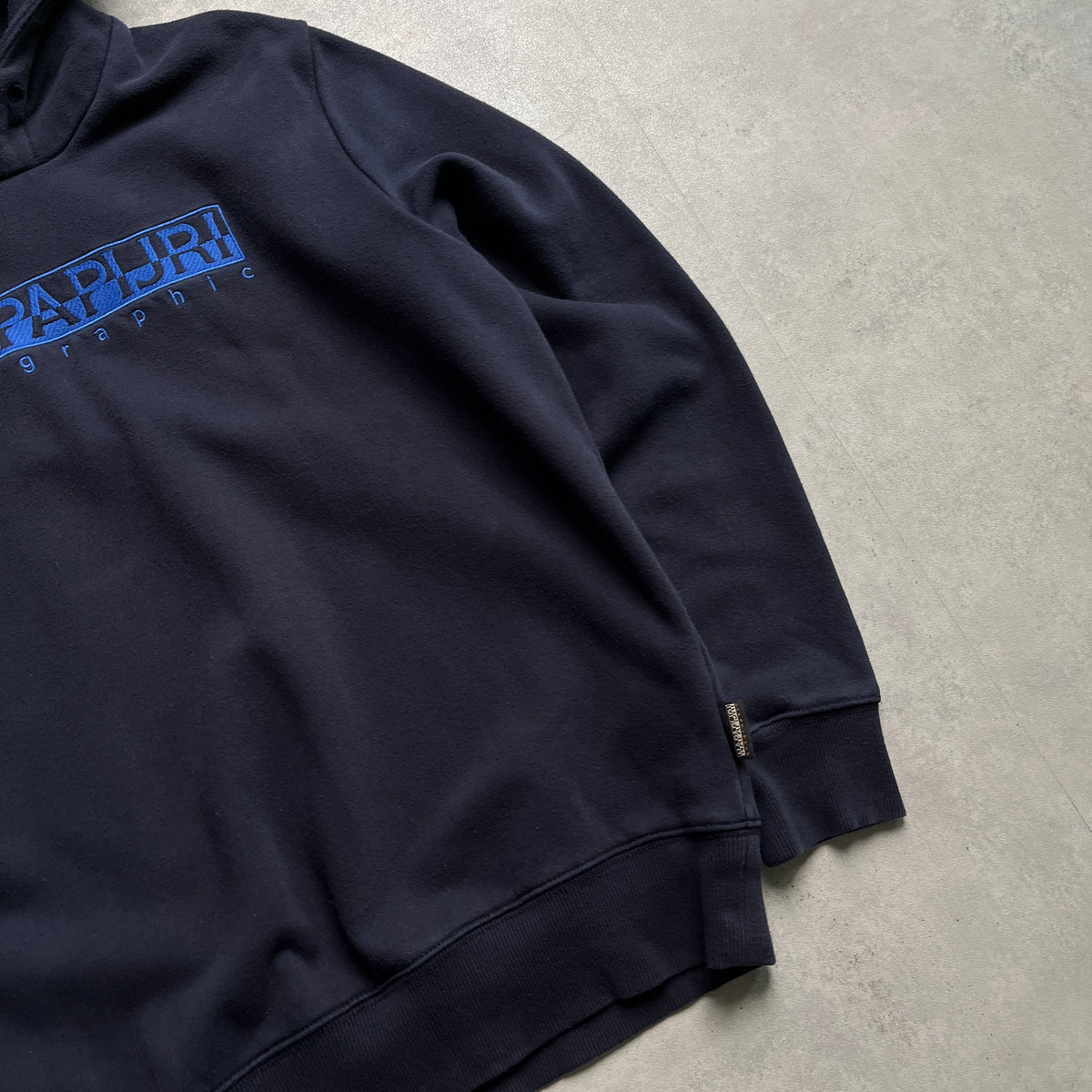 Napapijri sötétkék hoodie