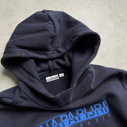 Napapijri sötétkék hoodie