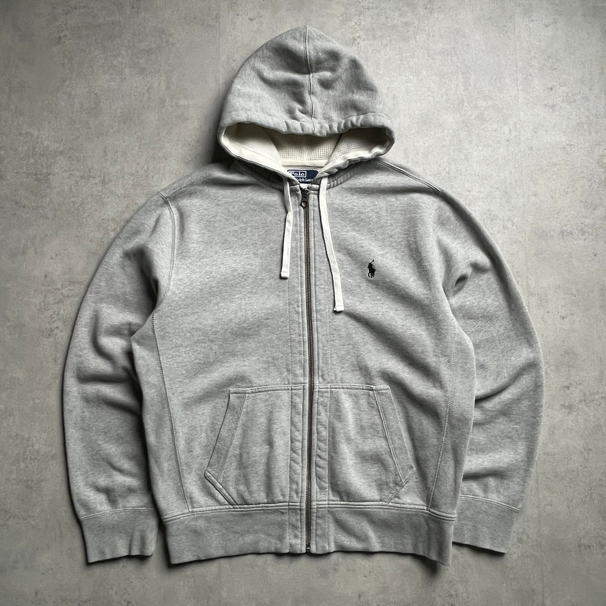 Ralph Lauren szürke zipup hoodie