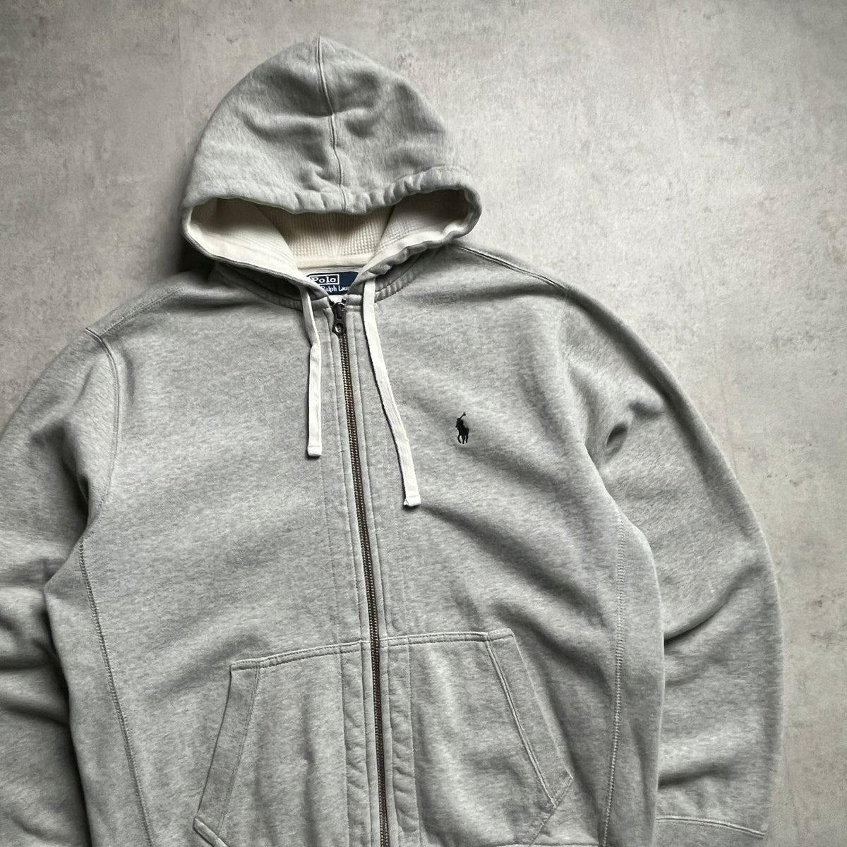 Ralph Lauren szürke zipup hoodie