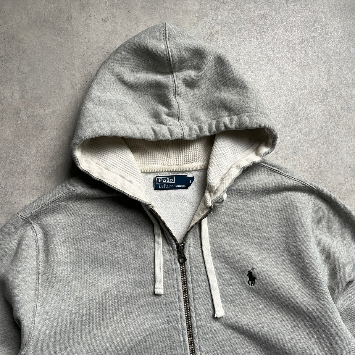 Ralph Lauren szürke zipup hoodie