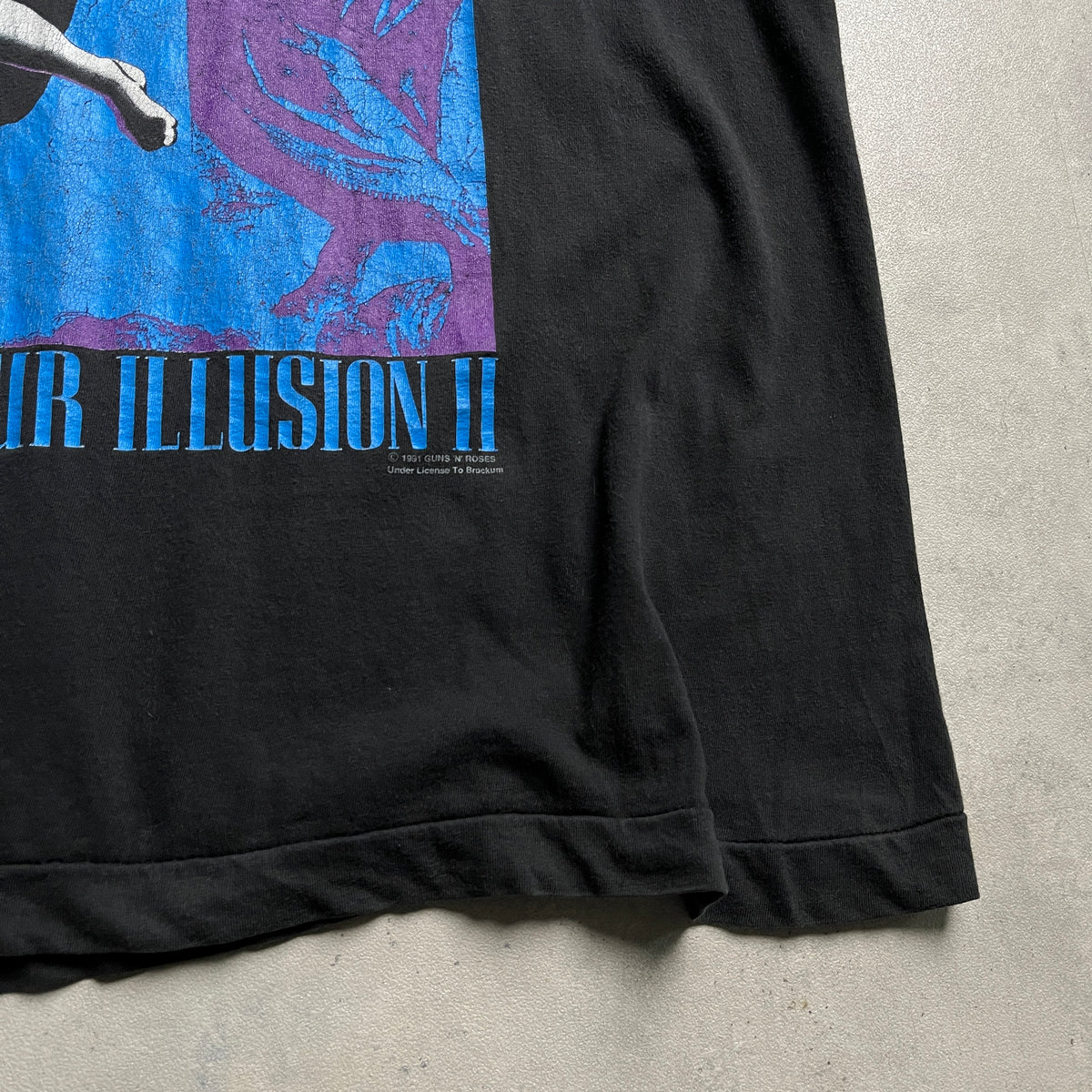 Vintage 1991 Guns n' Roses graphic póló