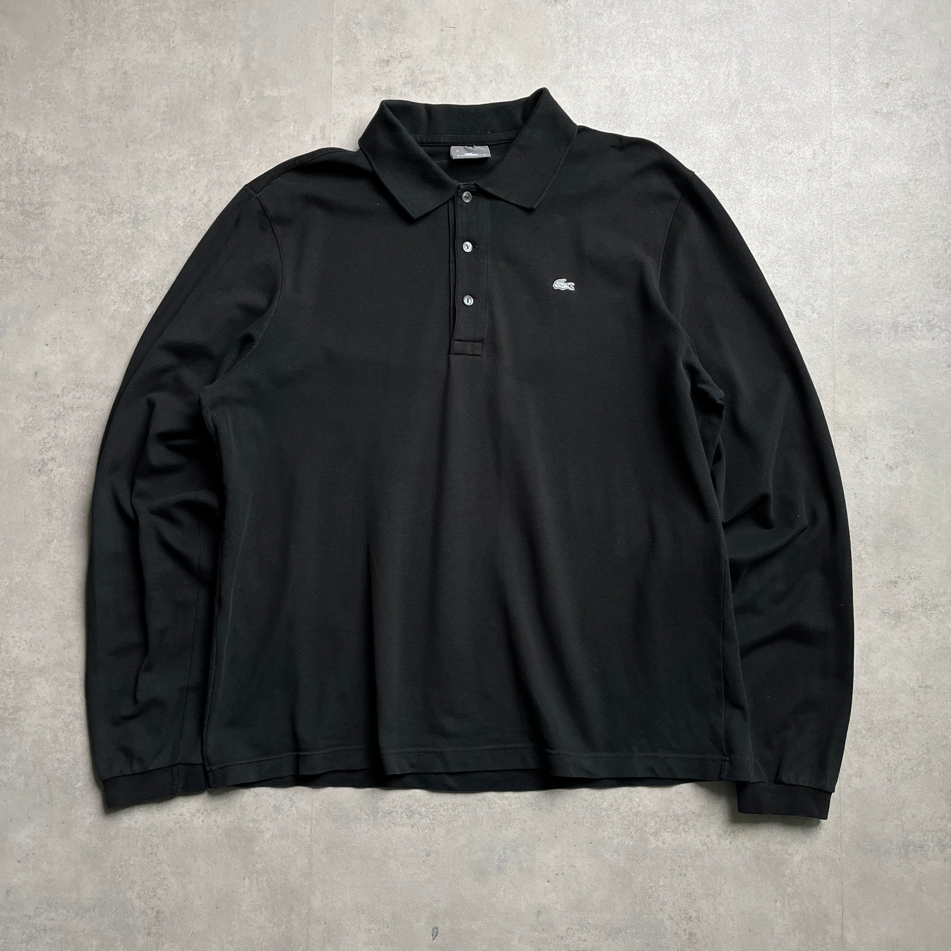 Lacoste silver tab galléros longsleeve