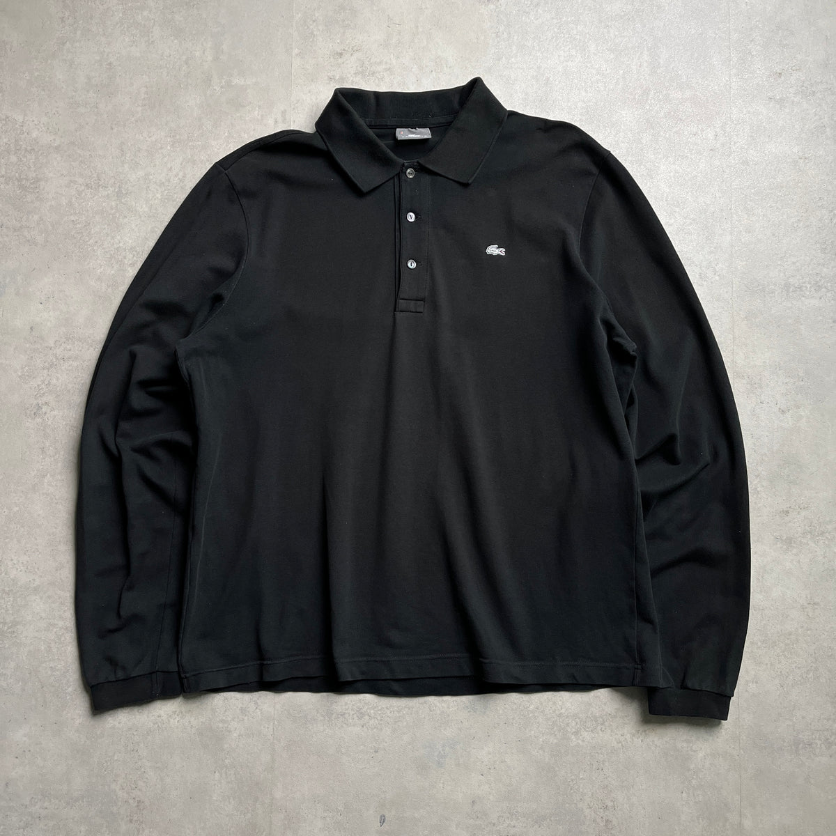 Lacoste silver tab galléros longsleeve