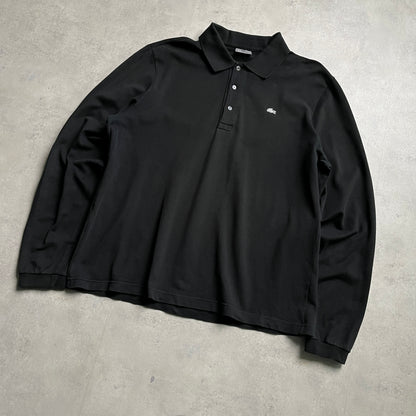 Lacoste silver tab galléros longsleeve