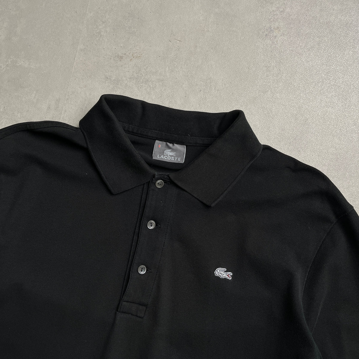 Lacoste silver tab galléros longsleeve