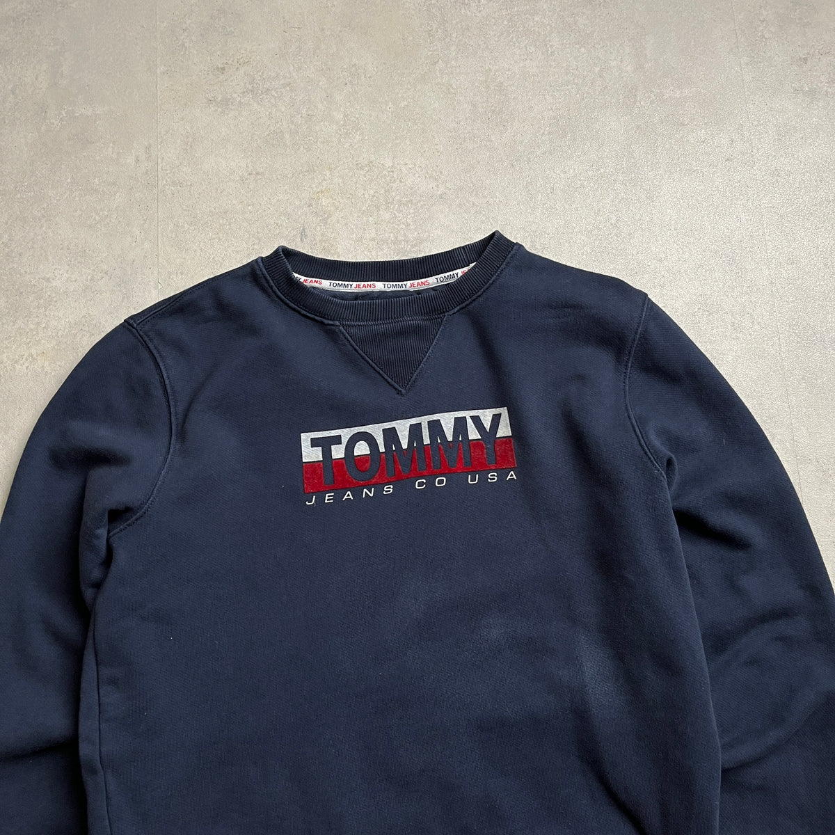 Tommy Jeans sötétkék crewneck