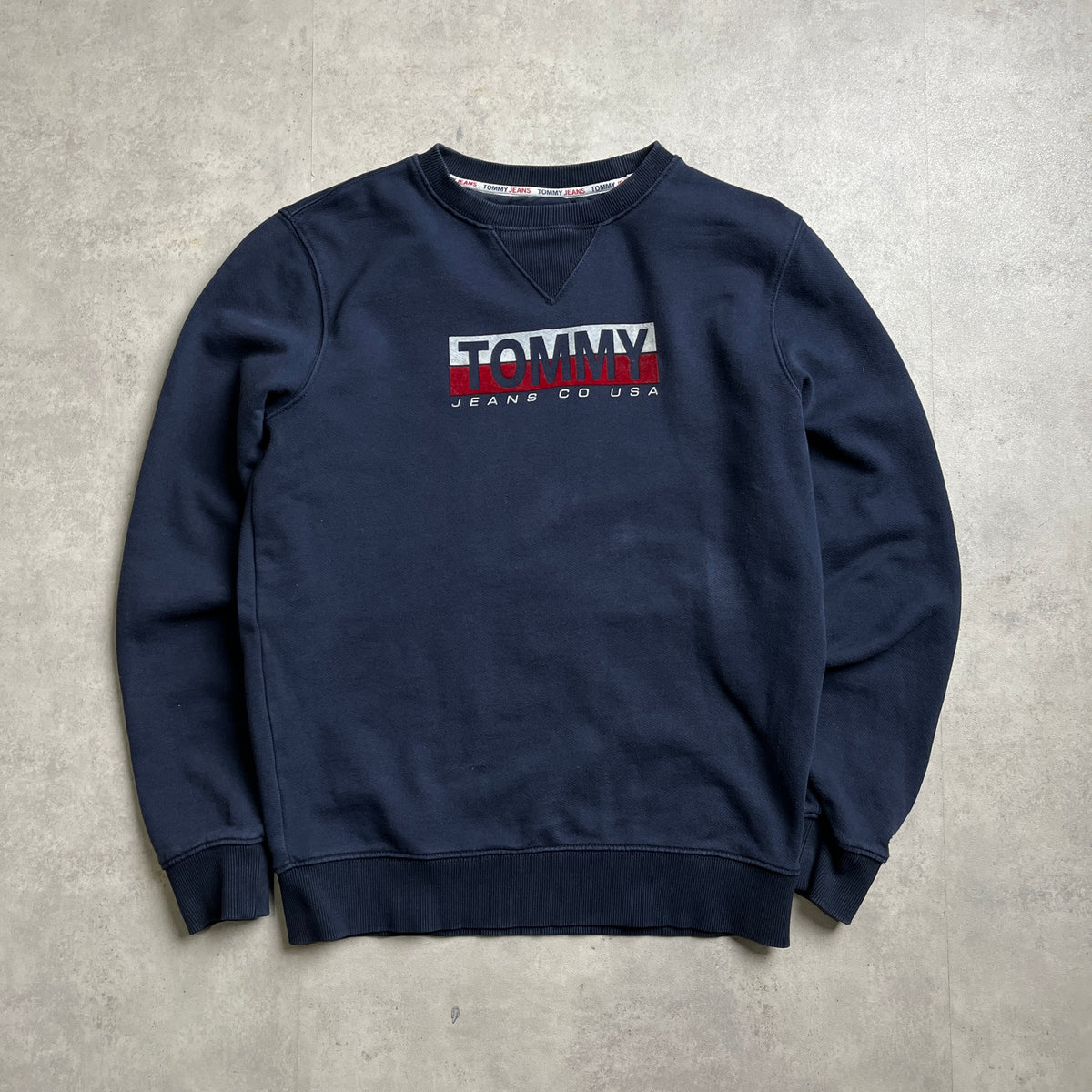 Tommy Jeans sötétkék crewneck