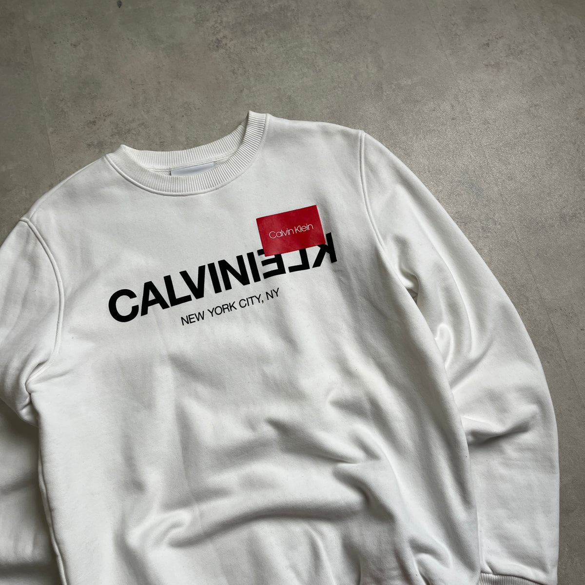 Calvin Klein big logo crewneck