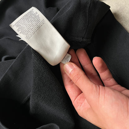 Nike big swoosh cropped hoodie