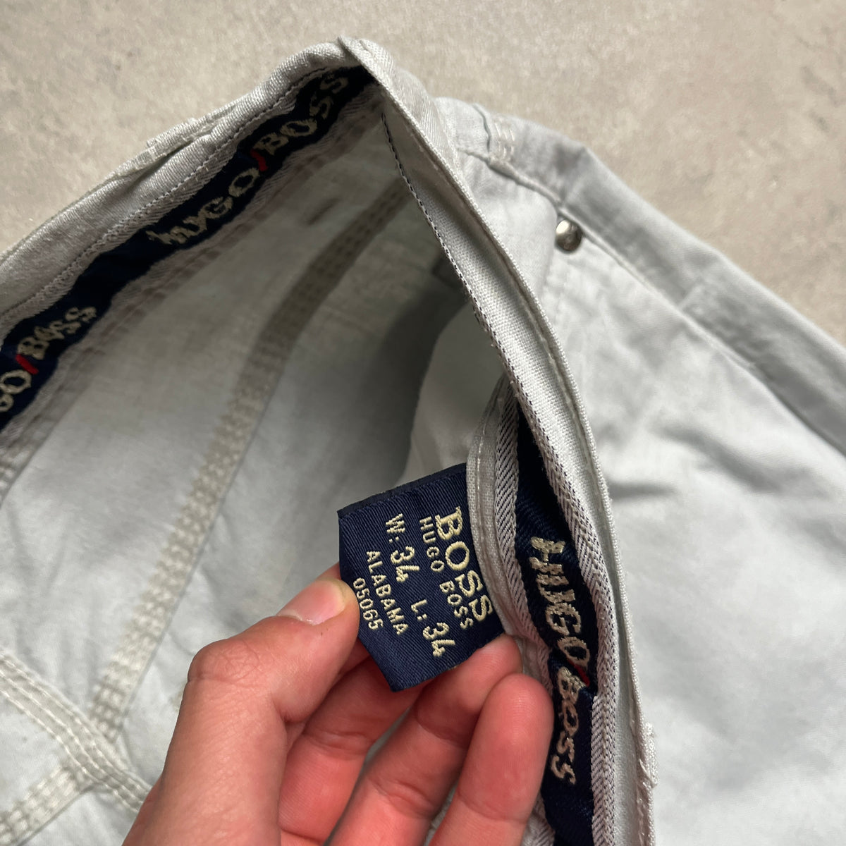 Hugo Boss vékony elegáns nadrág