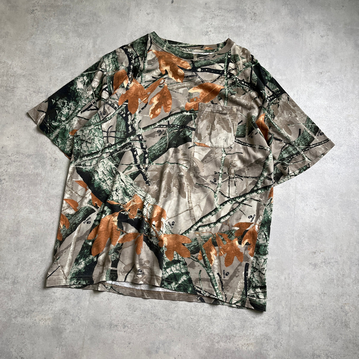 Outfitters Ridge Realtree type zsebes póló
