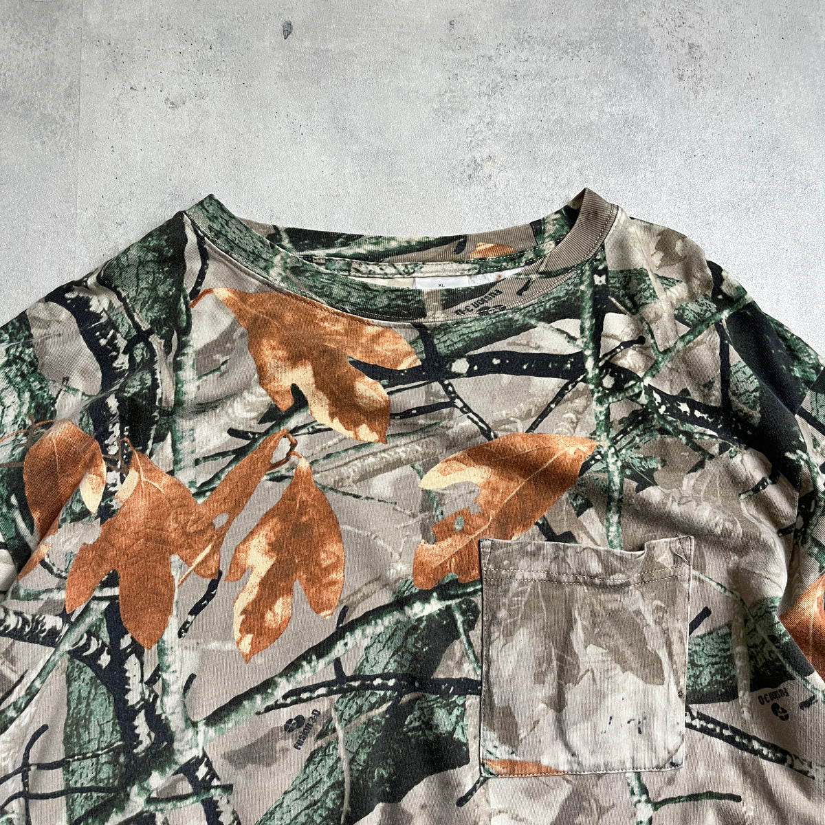 Outfitters Ridge Realtree type zsebes póló