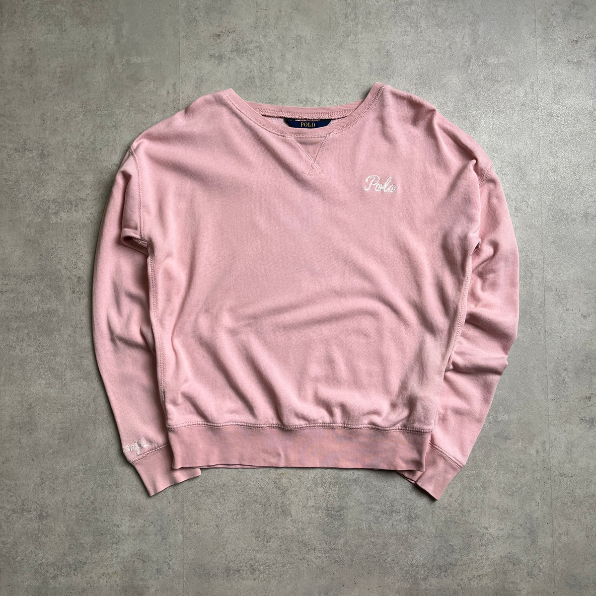 Ralph Lauren vékony rózsaszín crewneck