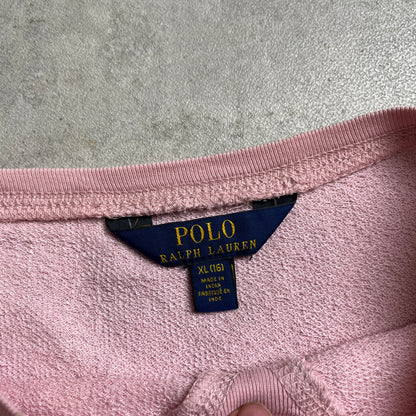 Ralph Lauren vékony rózsaszín crewneck