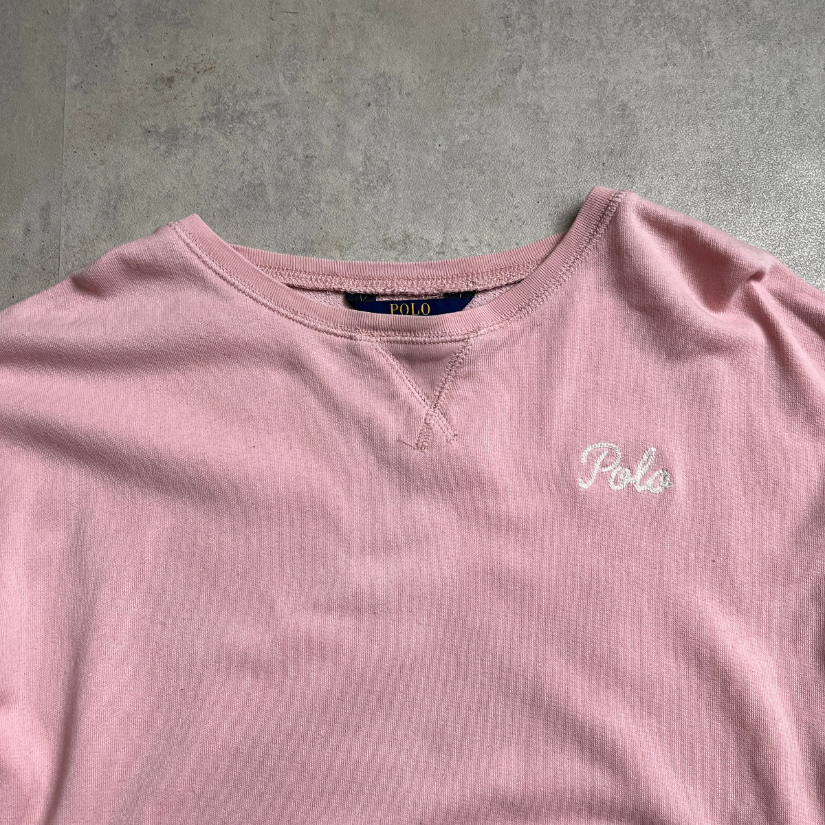 Ralph Lauren vékony rózsaszín crewneck