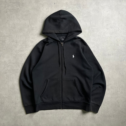 Ralph Lauren fekete zipup hoodie