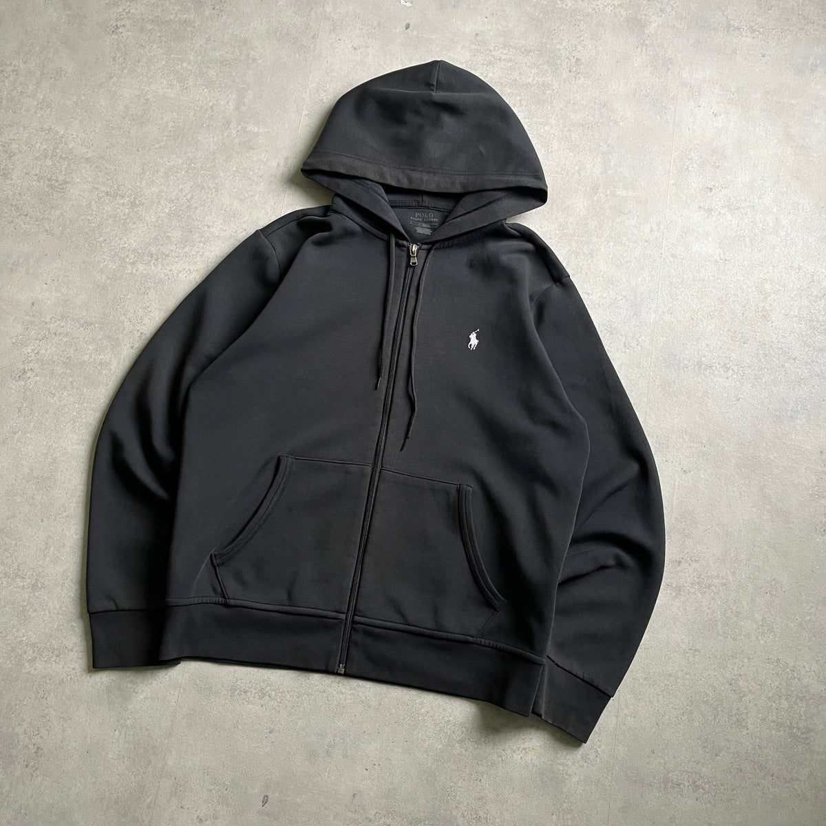 Ralph Lauren fekete zipup hoodie